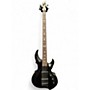 Used ESP LTD F4E Satin Black Electric Bass Guitar Satin Black