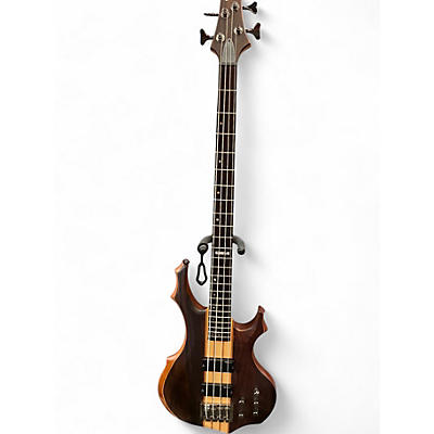 Used ESP LTD F4E Walnut Electric Bass Guitar