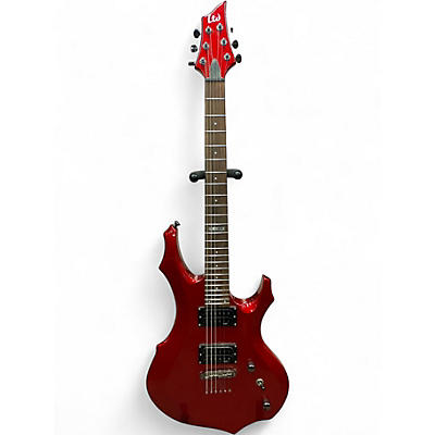 Used ESP LTD F50 Red Solid Body Electric Guitar