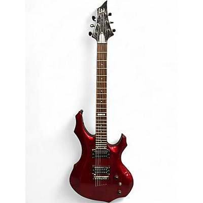 Used ESP LTD F50 Ruby Red Solid Body Electric Guitar