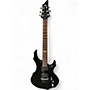 Used ESP LTD F50 W/ EMG + LOCKING TUNERS Black Solid Body Electric Guitar Black