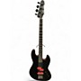Used ESP LTD Frank Bello FB-204 BLACK AND RED Electric Bass Guitar BLACK AND RED