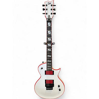 Used ESP LTD GH600 White and Red  Solid Body Electric Guitar
