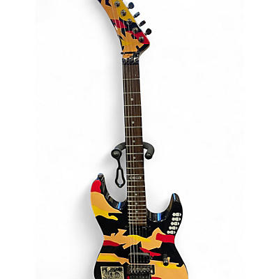 Used ESP LTD GL200K George Lynch Kamikaze Desert Camo Solid Body Electric Guitar