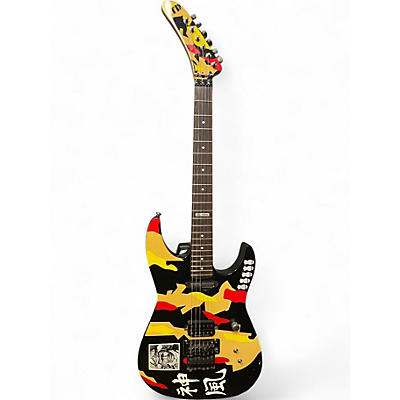 Used ESP LTD GL200K George Lynch Kamikaze Kamikaze Solid Body Electric Guitar