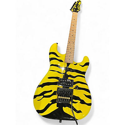 Used ESP LTD GL200MT Black and Yellow Solid Body Electric Guitar