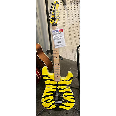 ESP Used ESP LTD GL200MT TIGER YELLOW Solid Body Electric Guitar