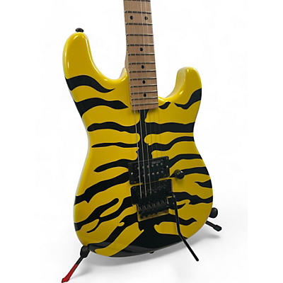 ESP Used ESP LTD GL200MT Yellow Tiger Solid Body Electric Guitar