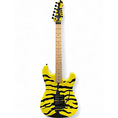 Used ESP LTD GL200MT Yellow Tiger Stripe Solid Body Electric Guitar