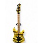 Used ESP LTD GL200MT yellow tiger stripes Solid Body Electric Guitar yellow tiger stripes