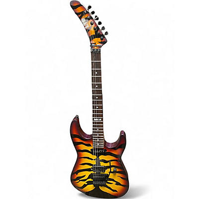 Used ESP LTD GLSBT GEORGE LYNCH MODED TIGER  Solid Body Electric Guitar