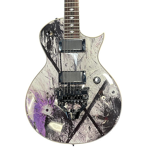 Esp Used ESP LTD Gus G. EC Custom Graphic Solid Body Electric Guitar Custom Graphic