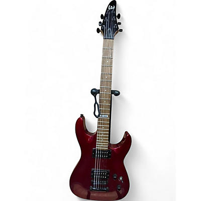 Used ESP LTD H 50 Chrome Red Solid Body Electric Guitar