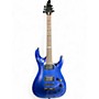Used ESP LTD H100 Blue Solid Body Electric Guitar Blue
