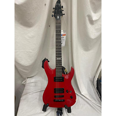 ESP Used ESP LTD H100 Flat Red Solid Body Electric Guitar