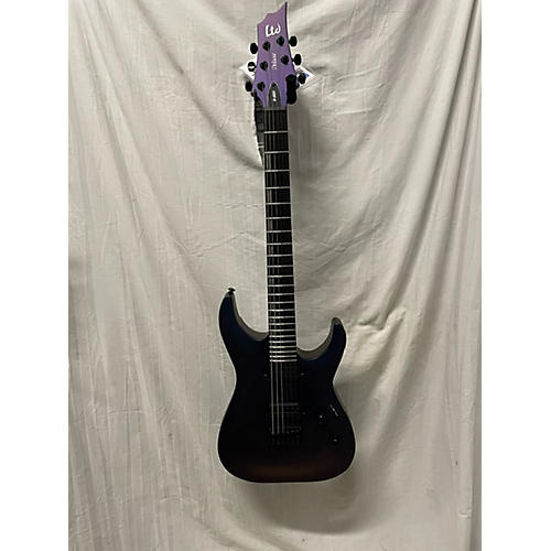 ESP Used ESP LTD H1001 Deluxe Violet Andromeda Solid Body Electric Guitar Violet Andromeda