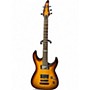 Used ESP LTD H100FM Trans Amber Solid Body Electric Guitar Trans Amber