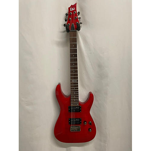 ESP Used ESP LTD H101FM Candy Apple Red Metallic Solid Body Electric Guitar Candy Apple Red Metallic