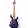 Used ESP LTD H200 TRANSPARENT PURPLE Solid Body Electric Guitar TRANSPARENT PURPLE