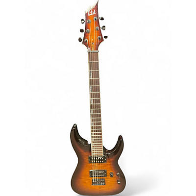 Used ESP LTD H200 Tobacco Burst Solid Body Electric Guitar
