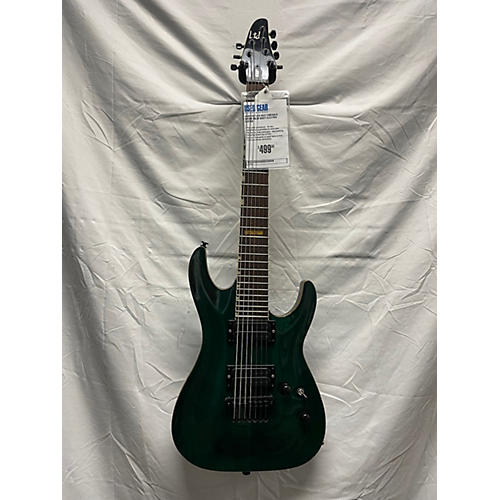 ESP Used ESP LTD H207 Emerald Green Solid Body Electric Guitar Emerald Green