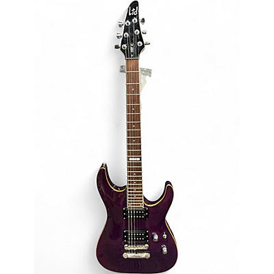 Used ESP LTD H250 Trans Purple Solid Body Electric Guitar