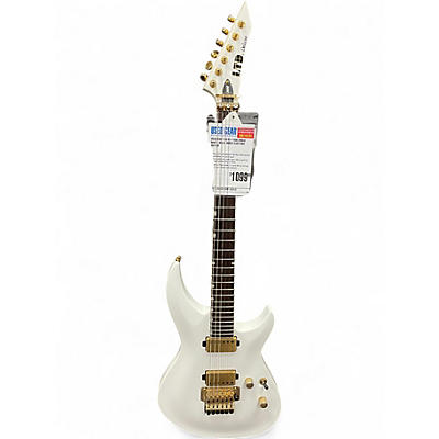 Used ESP LTD H3-1000 Snow White Solid Body Electric Guitar