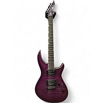 Used ESP LTD H3-1000 Trans Purple Solid Body Electric Guitar