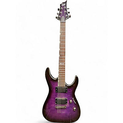 Used ESP LTD H330 Trans Purple Solid Body Electric Guitar