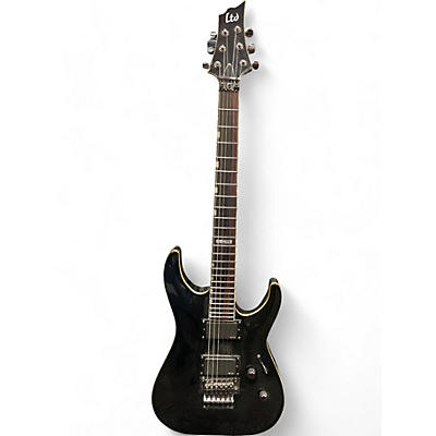 Used ESP LTD H351FR Black Solid Body Electric Guitar