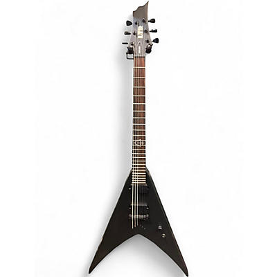 Used ESP LTD HEX200 Flat Black Solid Body Electric Guitar