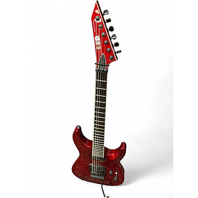 Used ESP LTD HORIZON 87 Metallic Red Solid Body Electric Guitar