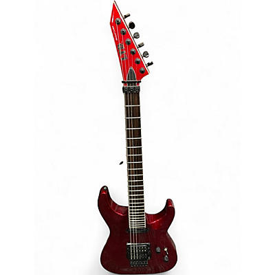 Used ESP LTD HORIZON 87 RED Solid Body Electric Guitar