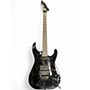 Used ESP LTD HORIZON CUSTOM 87 Black Solid Body Electric Guitar Black