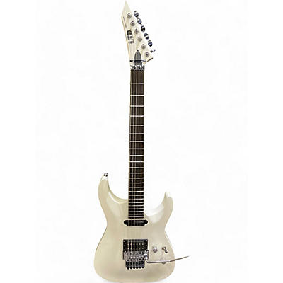 ESP Used ESP LTD Horizon 87 Pearl White Solid Body Electric Guitar