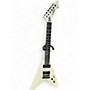 Used ESP LTD JAMES HETFIELD VULTURE Olympic White Solid Body Electric Guitar Olympic White