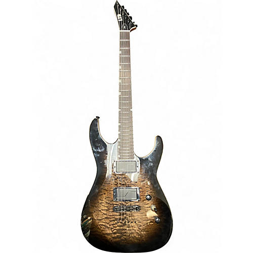 Used ESP LTD JM-II BLACK SHADOW BURST Solid Body Electric Guitar BLACK SHADOW BURST