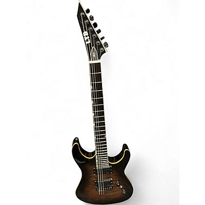 Used ESP LTD JM-II black shadow burst Solid Body Electric Guitar