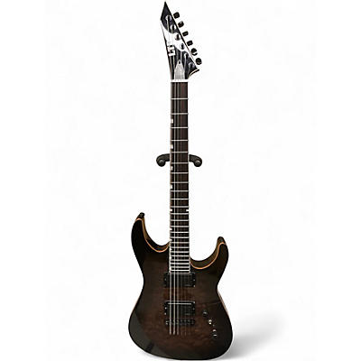 Used ESP LTD JMII Black Shadow Burst Solid Body Electric Guitar