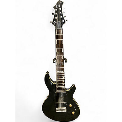 Used ESP LTD JR-208 Black Solid Body Electric Guitar