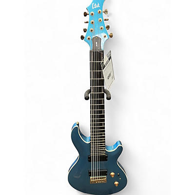 Used ESP LTD JR-208 Blue Solid Body Electric Guitar