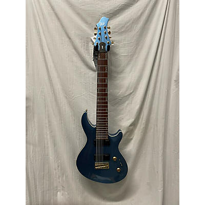 ESP Used ESP LTD JR-208 Javier Reyes Signature Metallic Blue Solid Body Electric Guitar