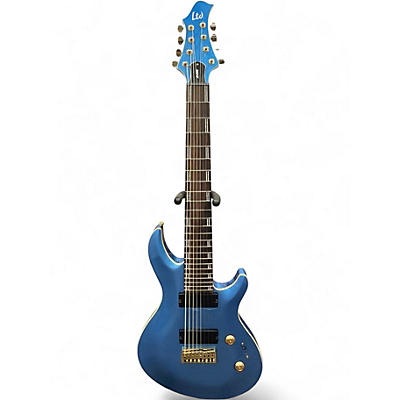 Used ESP LTD JR-208 Pelham Blue Solid Body Electric Guitar