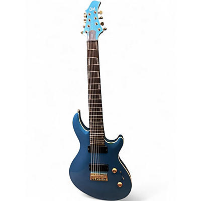 Used ESP LTD JR-208 Pelham Blue Solid Body Electric Guitar