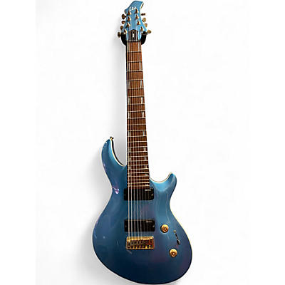 Used ESP LTD JR208 Blue Solid Body Electric Guitar