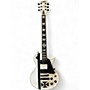 Used ESP LTD James Hetfield Signature Iron Cross Black and White Solid Body Electric Guitar Black and White
