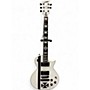 Used ESP LTD James Hetfield Signature Iron Cross White Solid Body Electric Guitar White