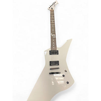 Used ESP LTD James Hetfield Snakebyte Alpine White Solid Body Electric Guitar