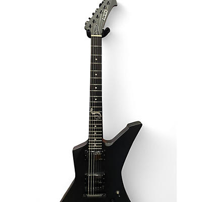 Used ESP LTD James Hetfield Snakebyte Black Solid Body Electric Guitar