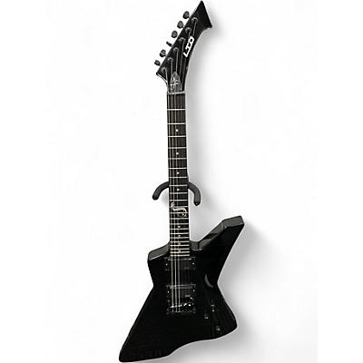 Used ESP LTD James Hetfield Snakebyte Black Solid Body Electric Guitar
